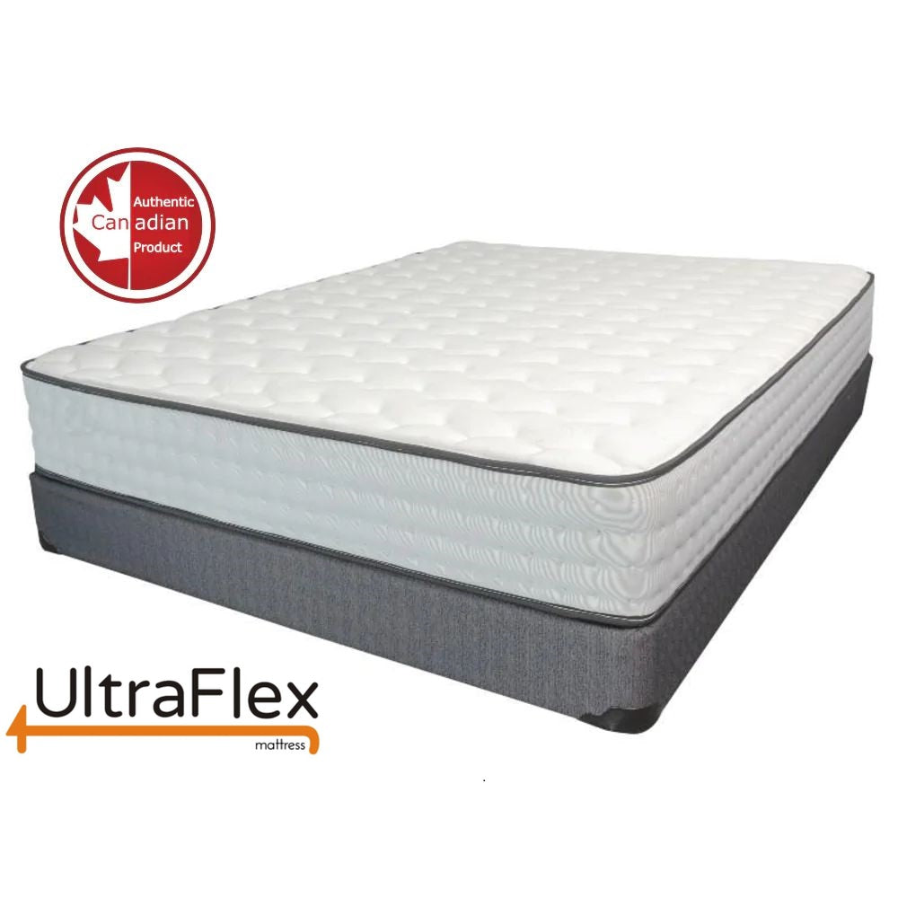 UltraFlex®GLORY 10" orthopädische Hybridmatratze mit Taschenfederkern, Schaumumrandung und umweltfreundlichen Materialien (Hergestellt in Kanada)