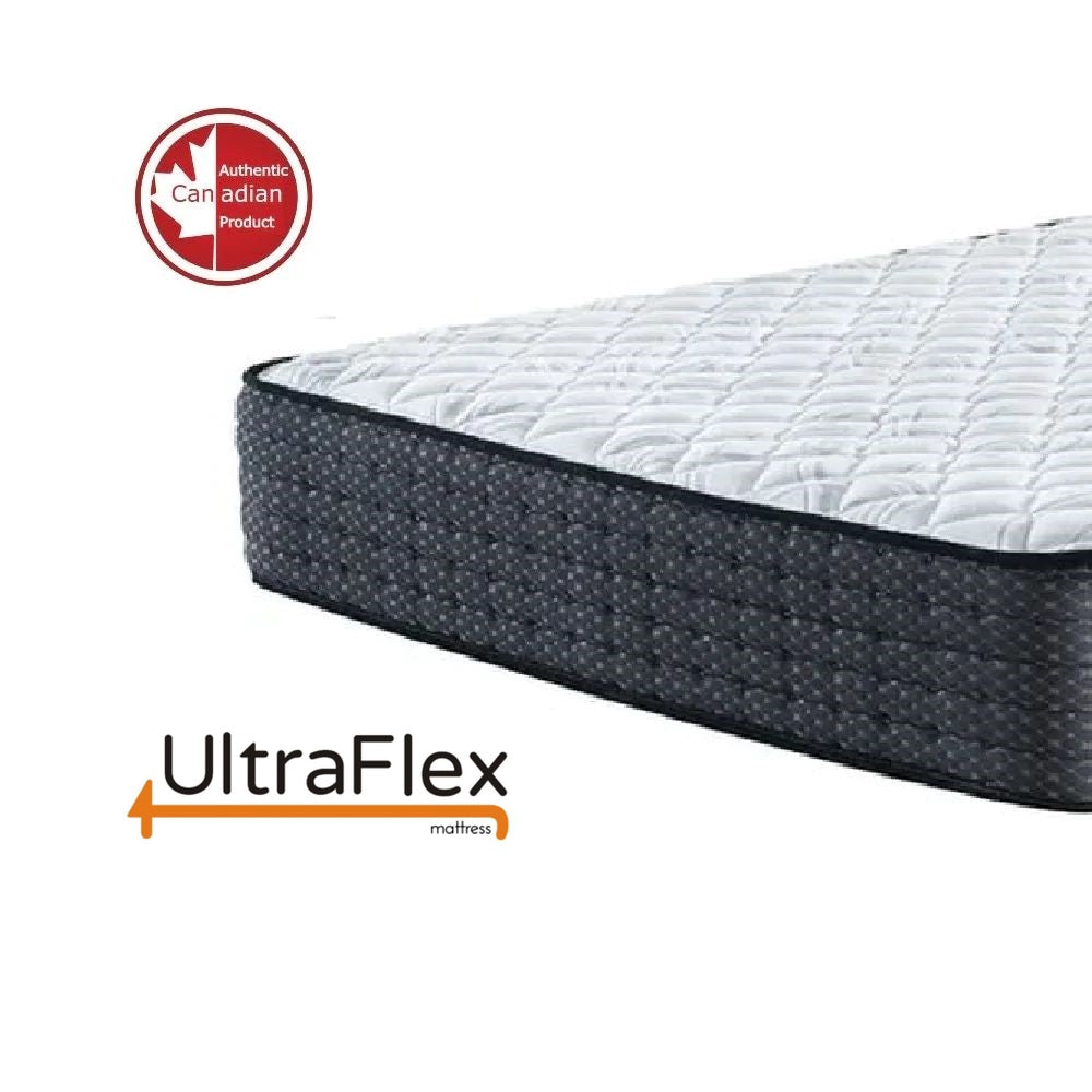 UltraFlex® HARMONY Orthopädische, ummantelte Federkern-Komfortschicht, Schaumstoffummantelte, umweltfreundliche Hybridmatratze (Hergestellt in Kanada)