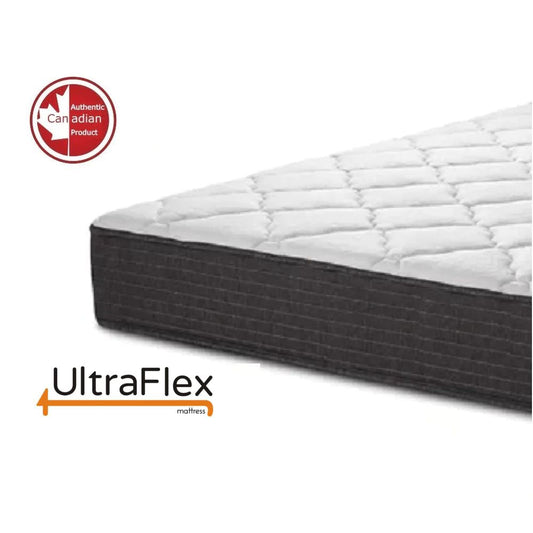 UltraFlex® INSPIRE PLUS Orthopedic Luxury Gel Memory Foam, Optimal Comfort, Breathable, Eco-friendly Mattress with Waterproof Mattress Protector (Made in Canada)