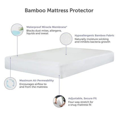 UltraFlex® LEISURE Orthopädische Smart Gel Memory Foam umweltfreundliche Matratze mit wasserdichtem Matratzenbezug (Hergestellt in Kanada)