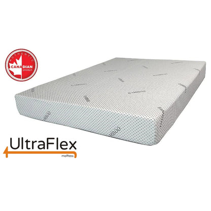 UltraFlex® LEISURE Orthopädische Smart Gel Memory Foam umweltfreundliche Matratze mit wasserdichtem Matratzenbezug (Hergestellt in Kanada)