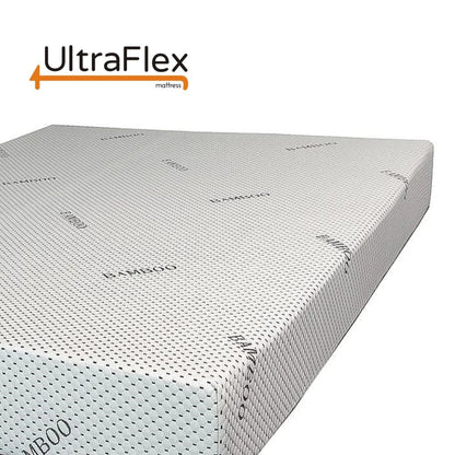 UltraFlex® LEISURE Orthopädische Smart Gel Memory Foam umweltfreundliche Matratze mit wasserdichtem Matratzenbezug (Hergestellt in Kanada)