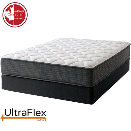 UltraFlex® ASPIRE- Supportive Comfort Foam Mattress for Pressure Relief, Cool Sleep, Medium Firmness, Eco-Friendly Mattress With Premium Cool Gel Memory Foam (Made in Canada)