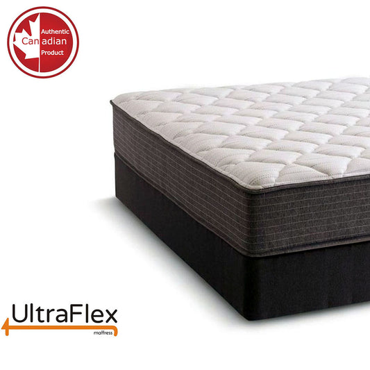 UltraFlex® ASPIRE- Supportive Comfort Foam Mattress for Pressure Relief, Cool Sleep, Medium Firmness, Eco-Friendly Mattress With Premium Cool Gel Memory Foam (Made in Canada)