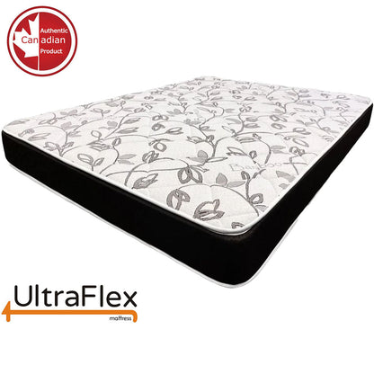 UltraFlex® ZENITH – Hochelastischer, druckentlastender Soja-Schaumstoff, temperaturregulierendes Kühlgel, Wirbelsäulenpflege, orthopädische Matratze mit Körperstützzonen, umweltfreundliche Matratze (Hergestellt in Kanada)