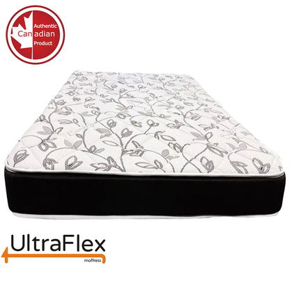 UltraFlex® ZENITH – Hochelastischer, druckentlastender Soja-Schaumstoff, temperaturregulierendes Kühlgel, Wirbelsäulenpflege, orthopädische Matratze mit Körperstützzonen, umweltfreundliche Matratze (Hergestellt in Kanada)