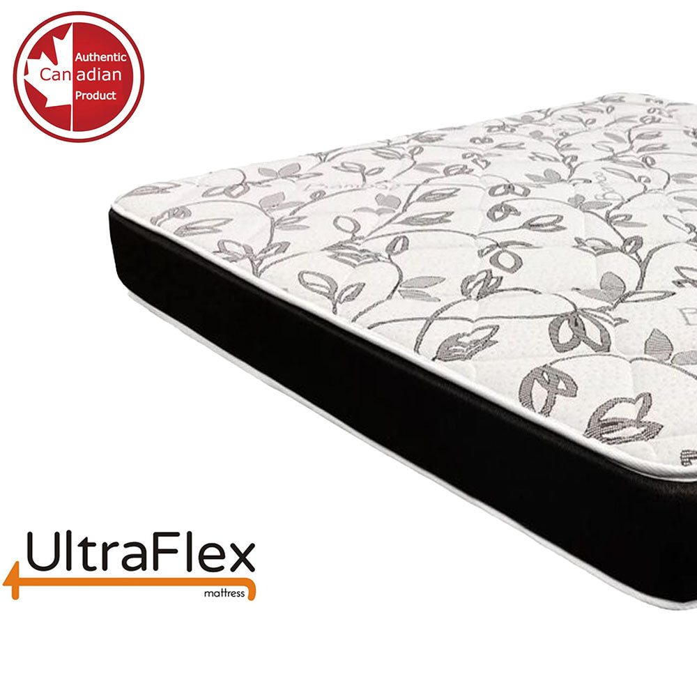 UltraFlex® ZENITH – Hochelastischer, druckentlastender Soja-Schaumstoff, temperaturregulierendes Kühlgel, Wirbelsäulenpflege, orthopädische Matratze mit Körperstützzonen, umweltfreundliche Matratze (Hergestellt in Kanada)