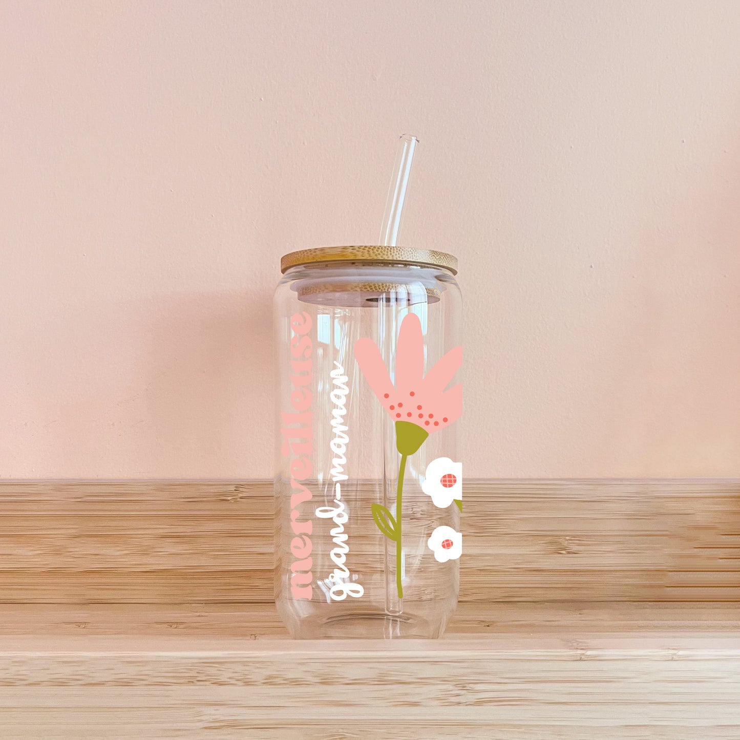 Boho-Glas - Wunderbare Oma