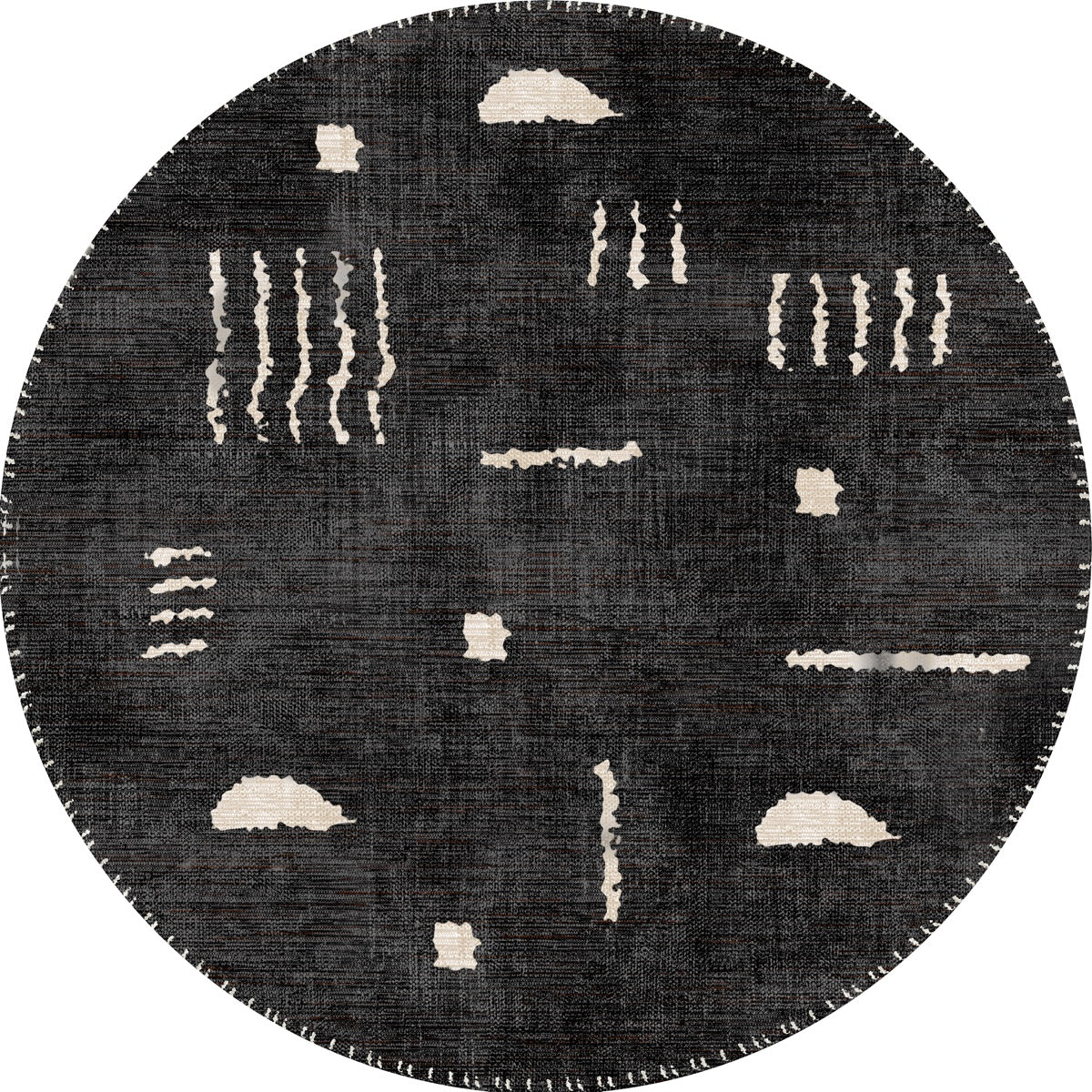 Jama Black Rug