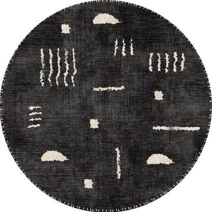 Jama Black Rug
