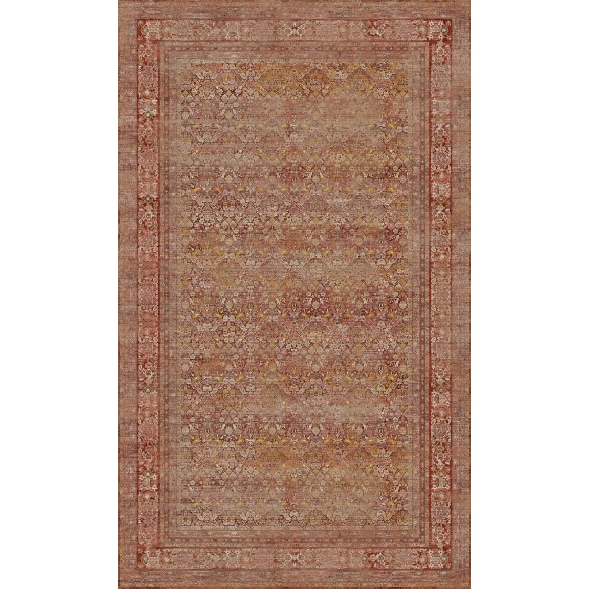 Copera Orange Multi-Teppich