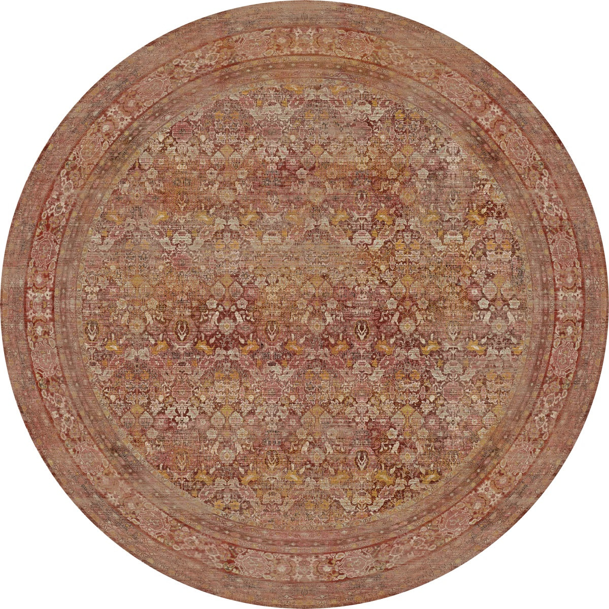 Copera Orange Multi-Teppich