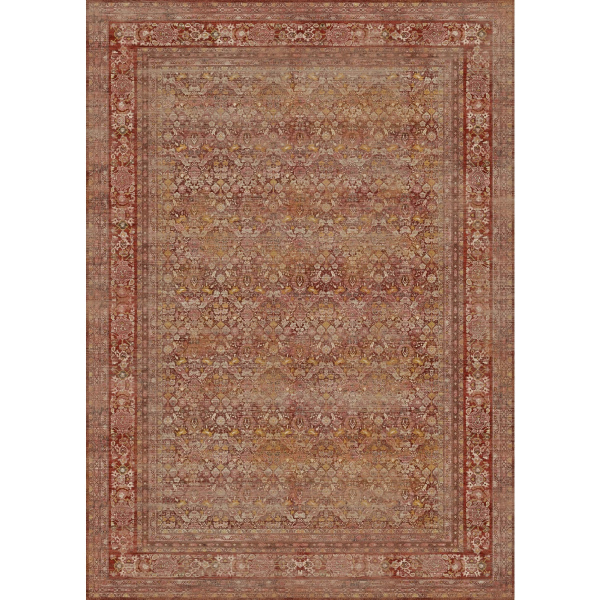Copera Orange Multi-Teppich