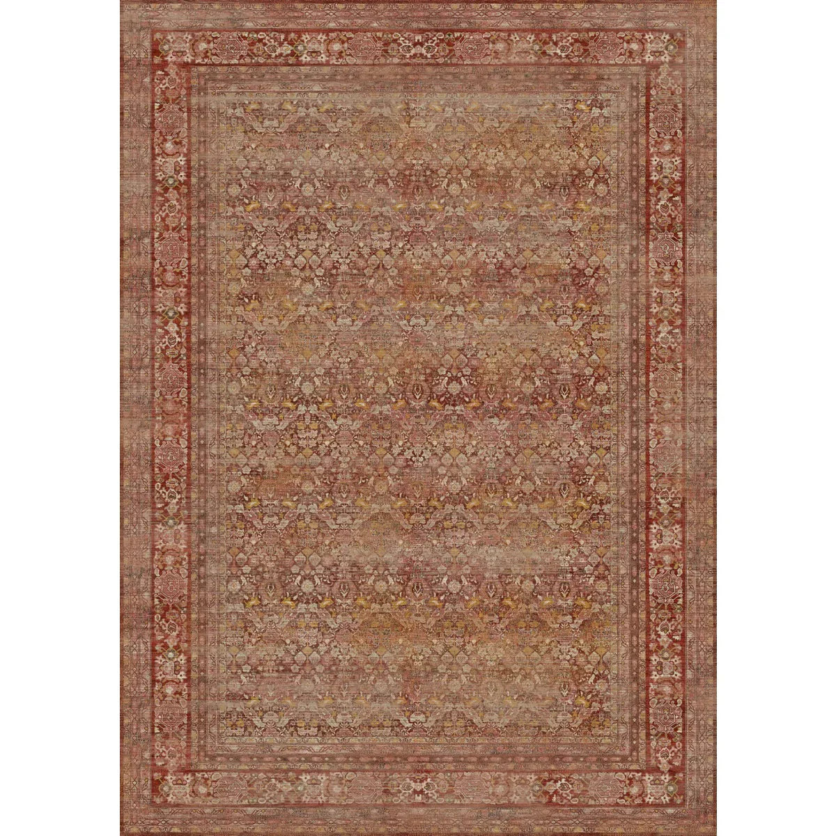 Copera Orange Multi-Teppich