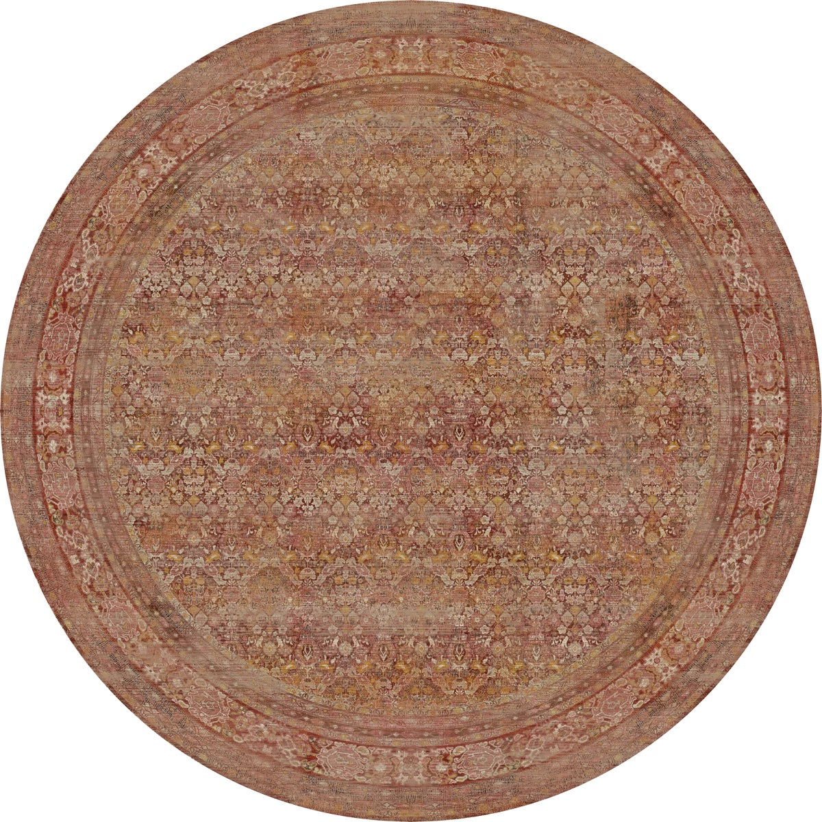 Copera Orange Multi-Teppich