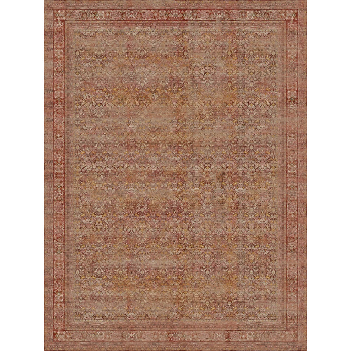 Copera Orange Multi-Teppich