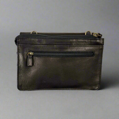 Derek Alexander Deluxe Leather Organizer Clutch Purse