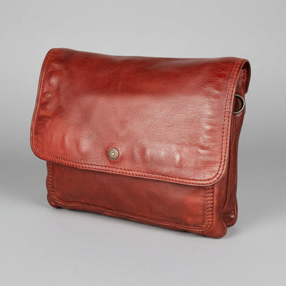 MET Small Leather Flap Crossbody Bag