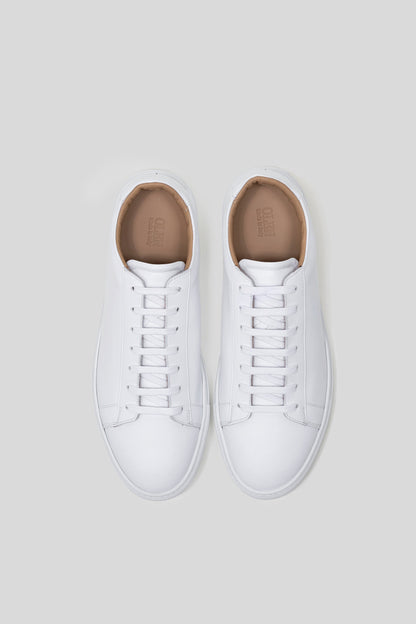 White Calfskin Città Sneaker