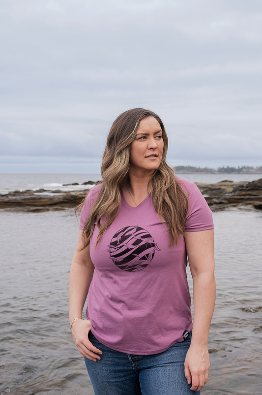 FLOCK OF WHALES - Women's Eco Tee
