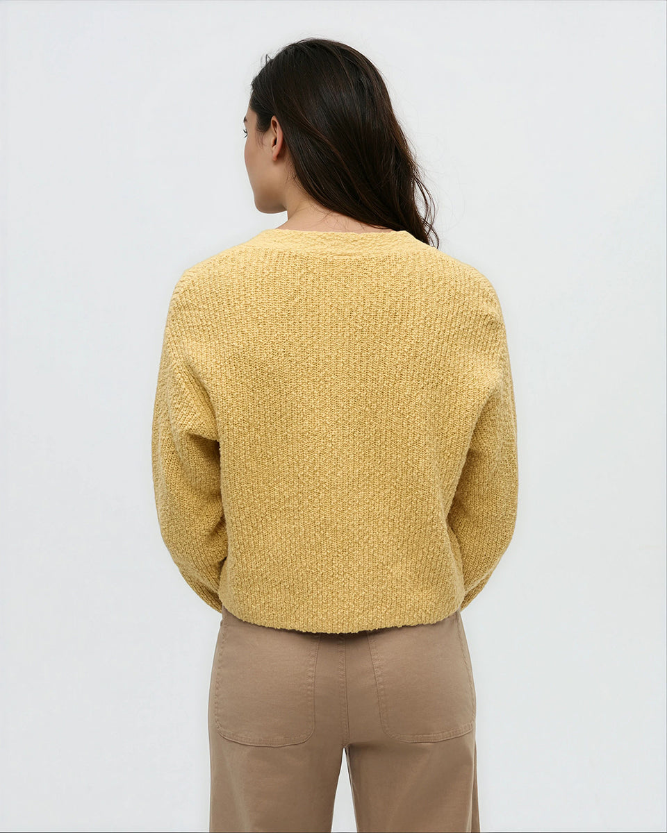 Poplar-Strickjacke