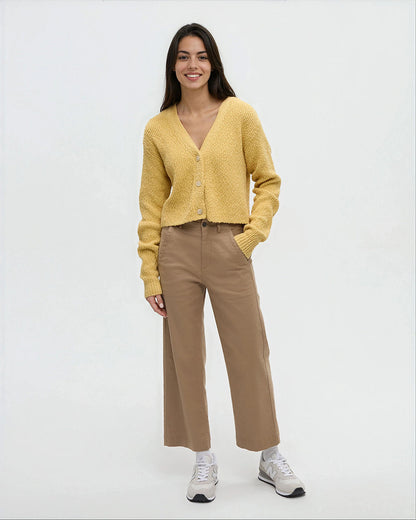 Poplar-Strickjacke