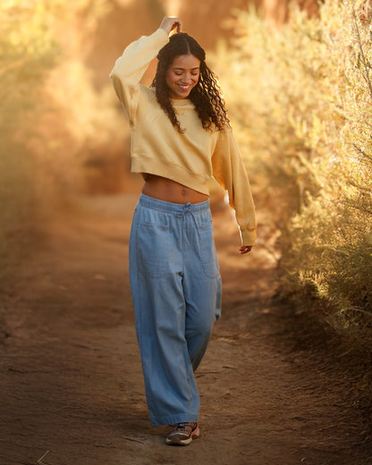 Bluffs Cropped-Pullover