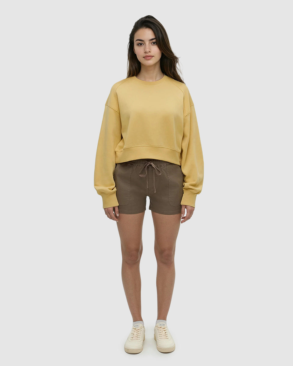 Bluffs Cropped-Pullover