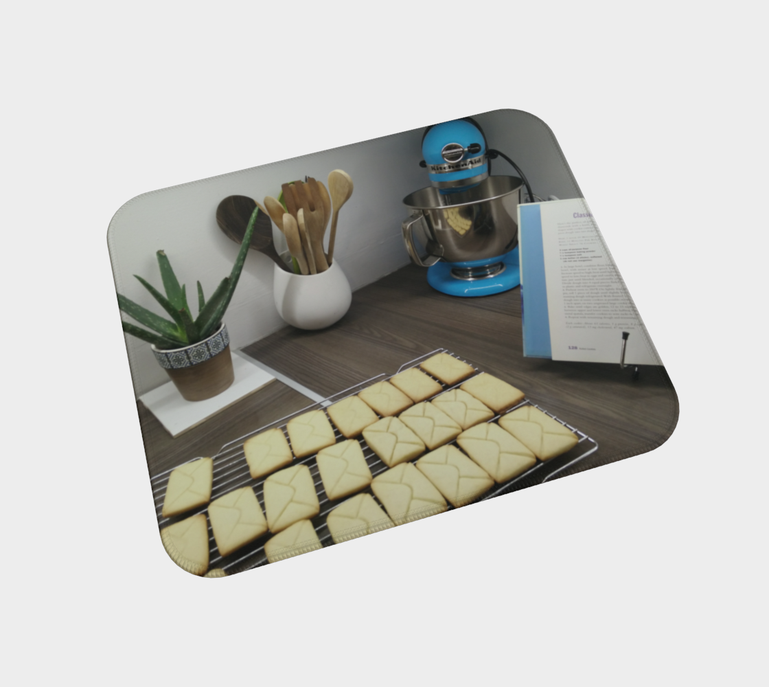 Small | Desk Mat | Baked Envelopes