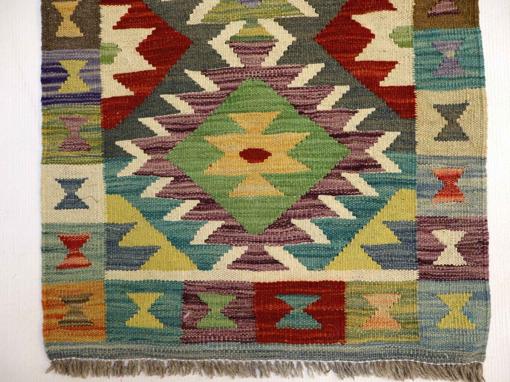 Afghan Maimana Kilim Rug | 1' 11" x 2' 11"