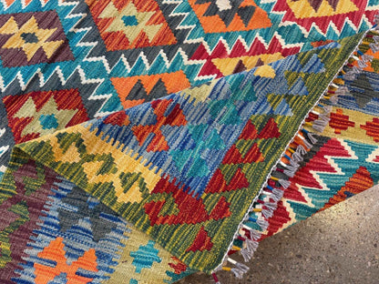 Afghan Maimana Kilim Rug | 6' 10" x 9' 11"