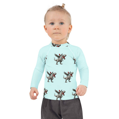 Chickasaurous Kids Rash Guard