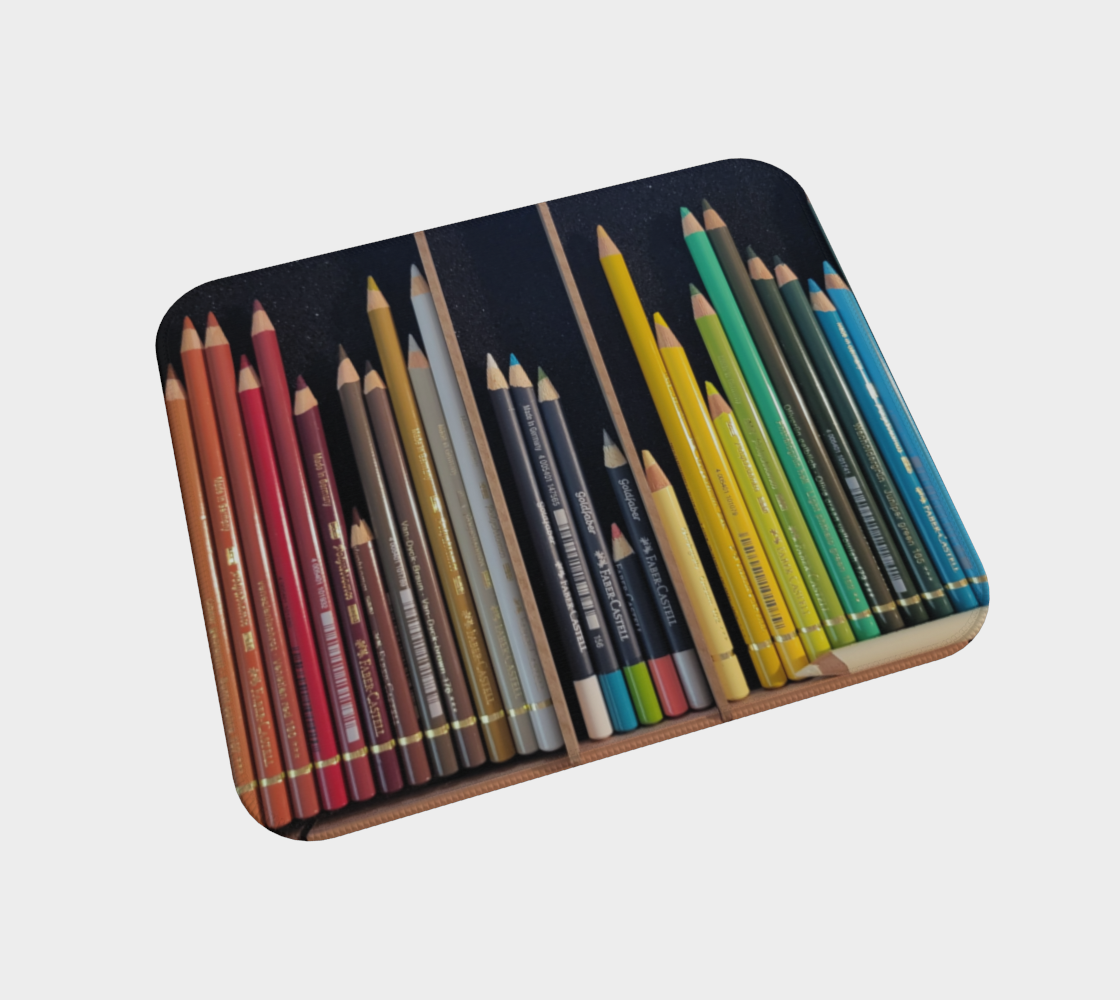 Small | Desk Mat | Pencils