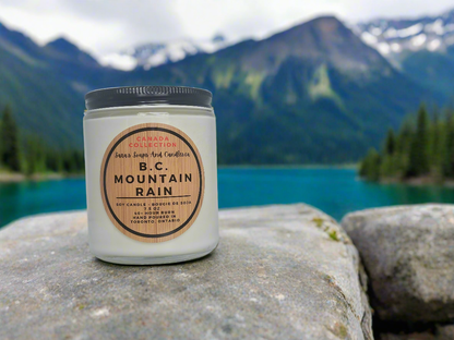 BC Mountain Rain Soy Candle - 8oz