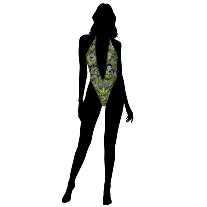 Bad B Sexy AF Deep-V Thong