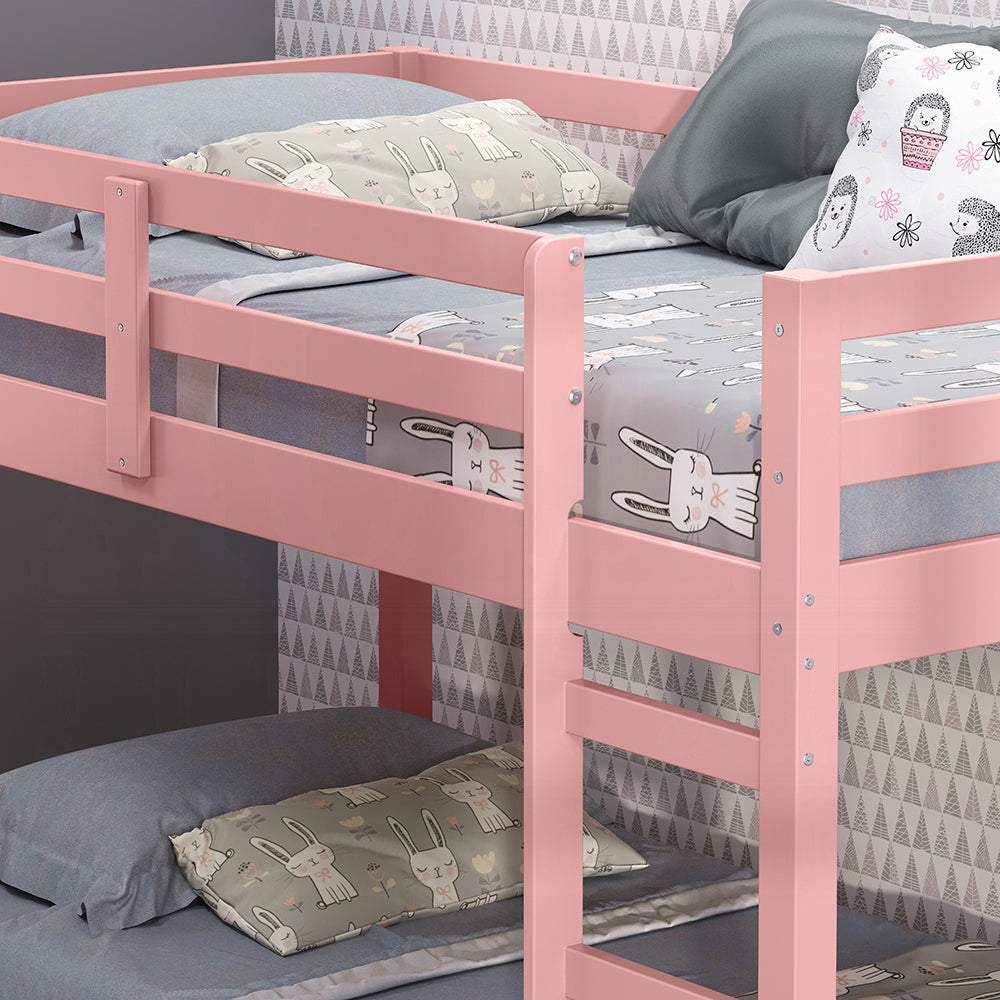 Barney Twin-Etagenhochbett - Rosa