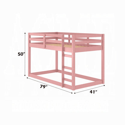 Barney Twin-Etagenhochbett - Rosa