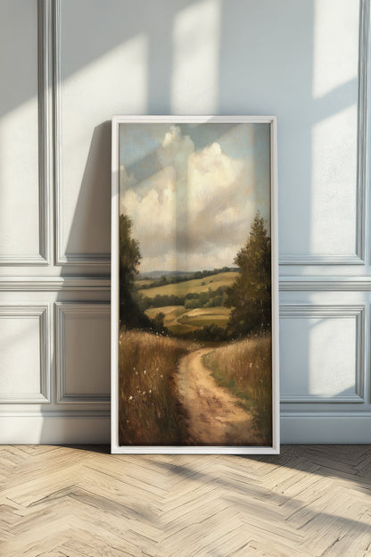 LIBRA'S PATH, Kunstwerk auf gespannter Leinwand