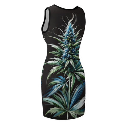 Blue Dream Sleeveless Tank Dress