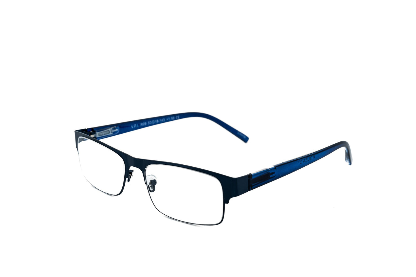 Alaric – Half-Rim Rectangular Readers | Bolero Eyewear