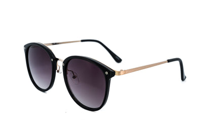 Soraya – Round Brown Gradient Sunglasses | Bolero Eyewear