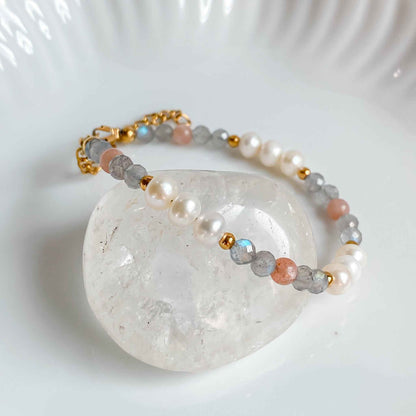 NÉRIDA | Bracelet perles d’eau douce pour femmes