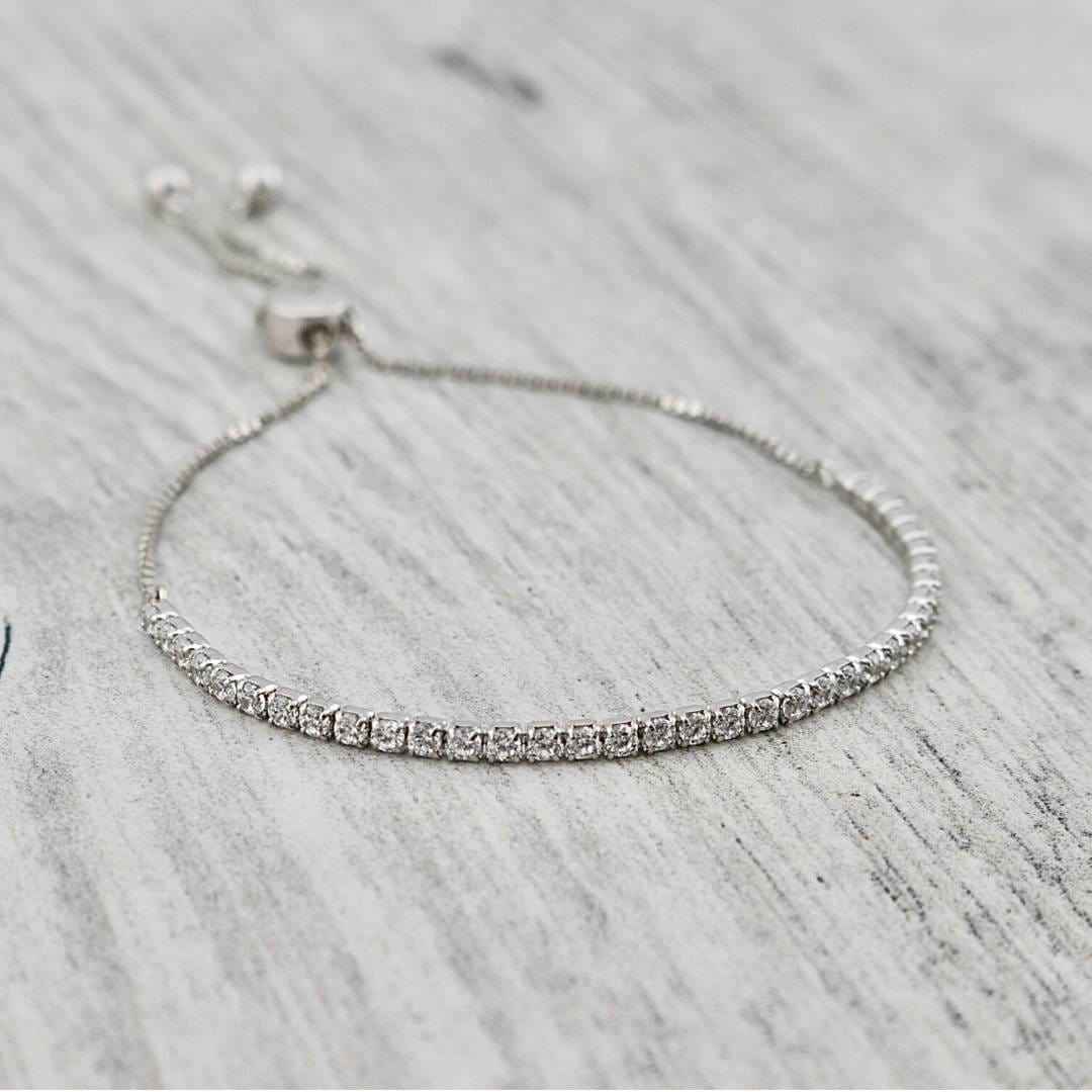 Bracelet Tennis en argent sterling