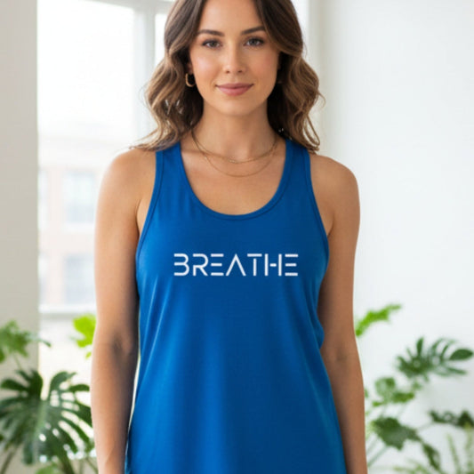 BREATHE Yoga Tank Top