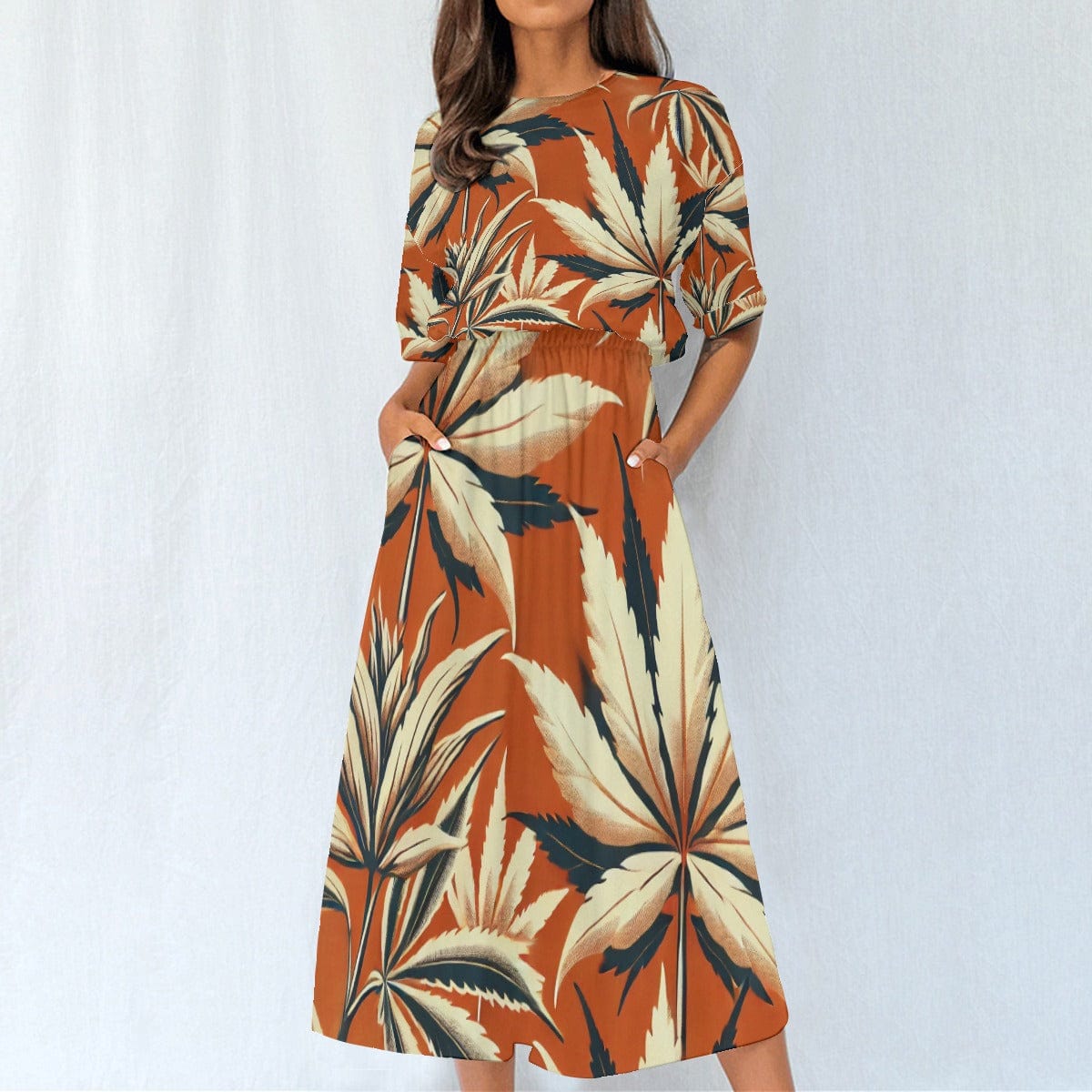 Cali Midi Pocket dress