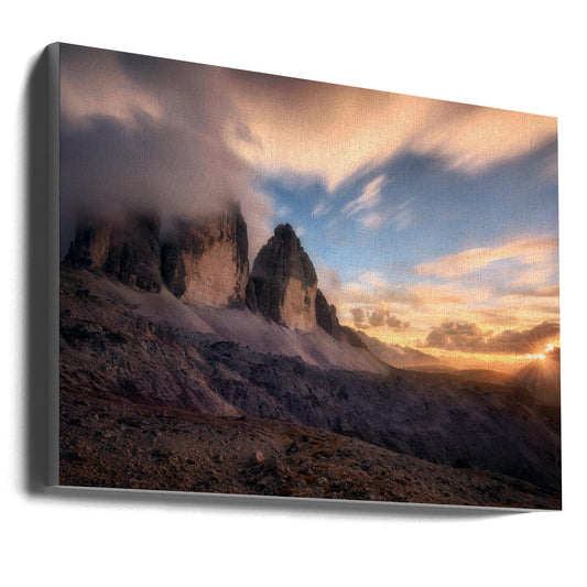 Wandbild Der letzte Moment