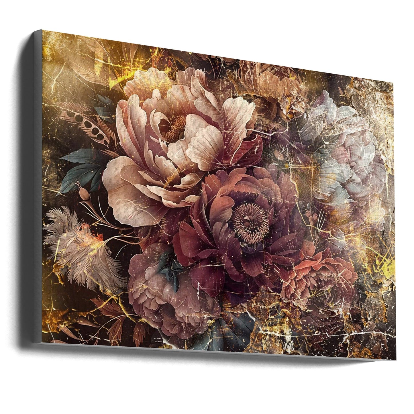 Wandbilder Blumen Blumen Illustration Wandkunst 096