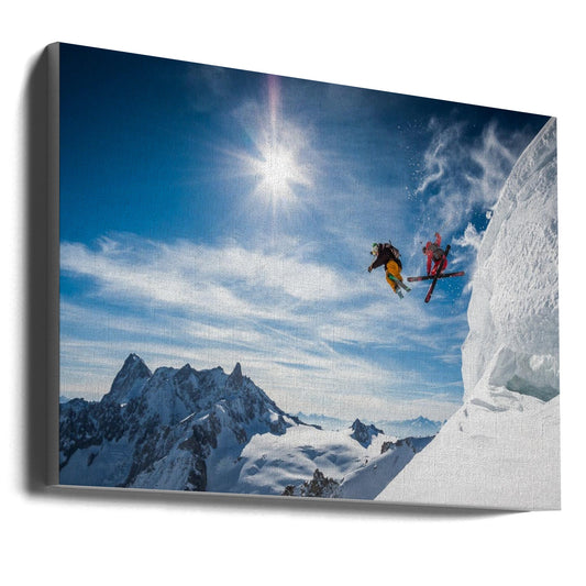 Wandbild Jumping Legends