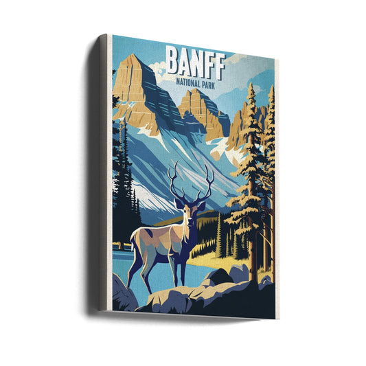 Wandbild Nationalpark Banff