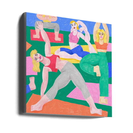 Wal Art Yoga Ga